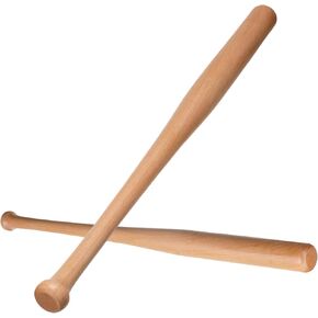 Wood Baseball Bats 34" 32" 30" 28" Full Size Lightweight Solid Wooden Baseball Bat for Youth Adult Men