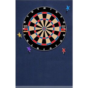 Extended Length Dart Board Wall Protectors for Professional 17.75 and 18 in Dartboard Felt Wall Tiles Dart Board Backer Dartboard Surround Backing