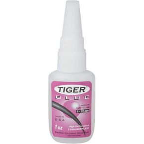 Tiger Glue for Tip Repair and Replacement 1 Ounce Bottle