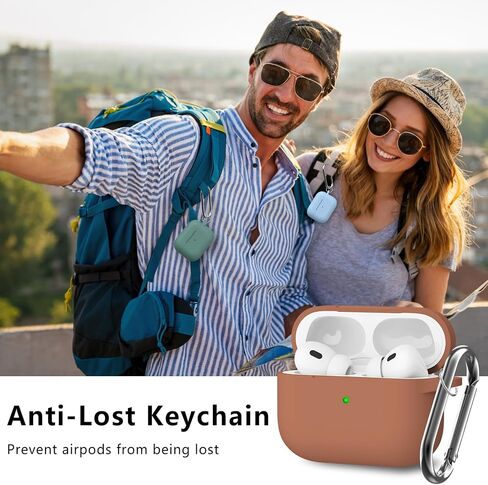 for AirPods Pro Case Cover with Cleaner Kit,Soft Silicone Protective Case for Apple AirPod Pro 2nd/1st Generation Case for Women Men,AirPods Pro 2/Pro Case Accessories with Keychain-Black in Kuwait
