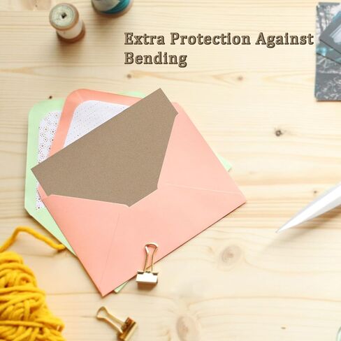 50 Pack Brown Corrugated Cardboard Sheets 4"L x 6"W, Flat Kraft Sheet for DIY Glass Divider Kits and Crafts Supplies in Saudi Arabia