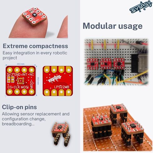 LPS22HB High Precision Barometric Pressure/Altitude/Temperature Sensor Nano Barometer with SPI Communication for Arduino or Raspberry in Saudi Arabia
