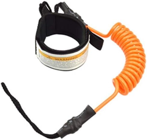 Surfboard Leash, Straight Surf Board Leg Rope, Coiled Sup Leash Leg Rope, SUP Strap for Shortboard, Longboard, Paddleboard, Compatible with Surfboard Replacement in Saudi Arabia