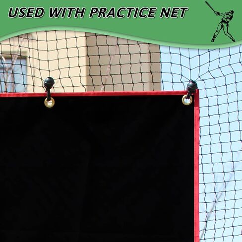 Baseball Batting Cage Backstop, Softball Batting Cage Backstop, Softball Baseball Backstop, Portable Batting Cage Net Backstop Target, 4’x6’/5’x6’ Baseball & Softball Backstops in Saudi Arabia