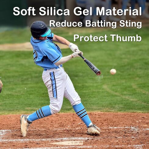 [Designed for Shock Absorption] Baseball & Softball Bat Grip Tape Bat Tape Grip Bat Grips Tape for Baseball Bats & Softball Bats Baseball Batting Tape Batting Grip-Black in Saudi Arabia