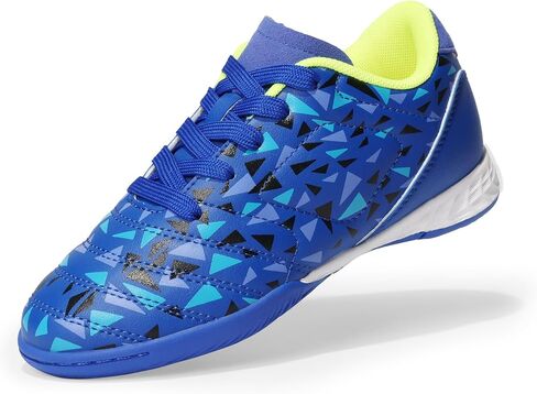 DREAM PAIRS Boys Girls Indoor Soccer Cleats Lace Up Athletic Casual IC Youth futsal Football Shoes for Little/Big Kid in Saudi Arabia