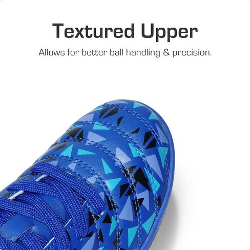 DREAM PAIRS Boys Girls Indoor Soccer Cleats Lace Up Athletic Casual IC Youth futsal Football Shoes for Little/Big Kid in Saudi Arabia