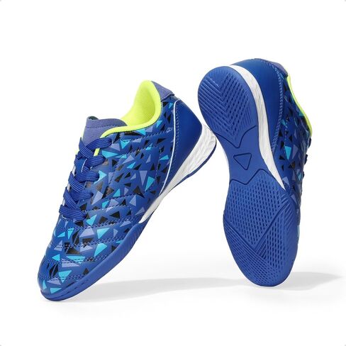 DREAM PAIRS Boys Girls Indoor Soccer Cleats Lace Up Athletic Casual IC Youth futsal Football Shoes for Little/Big Kid in Saudi Arabia