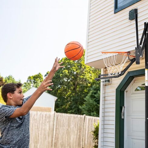 Franklin Sports Basketball Return Rebounder Attachment - Basketball Hoop Ball Returner for Indoor + Outdoor Hoops - Rebounder Attachment Basketball Hoop Accessory - Fits Most Official Size Rims in Saudi Arabia