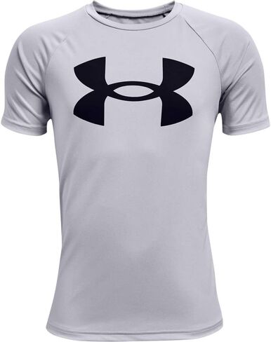 Under Armour Boys' Logo Short Sleeve Tee Shirt in Saudi Arabia