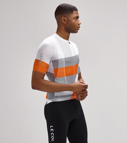 LE COL Men's Pro Air Lightweight Jersey | Short Sleeve Cycling Shirt | Lightweight Brethable | Mesh Construction | S - XL in Saudi Arabia