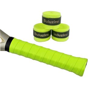 Racquet Overgrip Tacky Tennis Racket Grip Tape Anti-Slip and Sweat Absorbent for Tennis Racket, Badminton, Squash 3 Pack/5Pack