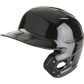 Rawlings | MACH Single Ear Batting Helmet | Right Hand Batter | Medium | Black