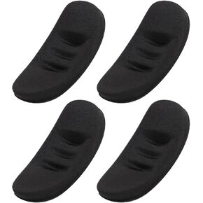 4pcs Softball Fielder's Facemask Chin Cup, Comfortable Catchers Mask Chin Padding Replacement Face Mask Chin Pads Protective Baseball Softball Helmet Padding for Men Women Teens