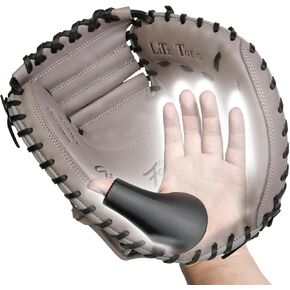 Catcher's Thumb Shield Baseball Thumb Guard for Baseball & Softball Catchers Thumb Protector for Baseball Catcher Gear Training Aid Catcher Accessories Reduce Catching Sting