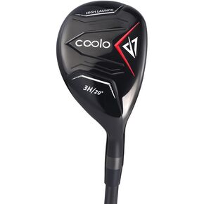 High Launch Hybrid for Average Golfer, Beginners/High Handicap/Seniors/Ladies, 3/4/5 Hybrid Golf Clubs, Right and Left Handed.