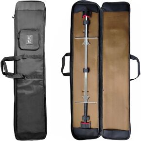 56in Hema Bag for 2 Swords - Fencing Long Sword Two-handle Feder Sword Padded Storage Bag - Portable Single-shoulder Backpack