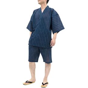 Jinbei Half sleeve Short pants Breathable Samue Summer wear sets Japanese tradition