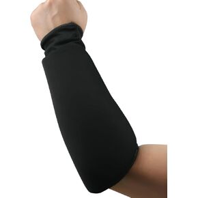 Cloth Forearm Guard Taekwondo, Martial Arts, MMA Forearm Protective Gear Protector for Sparring (Black/White; Child Small to Adult XL)
