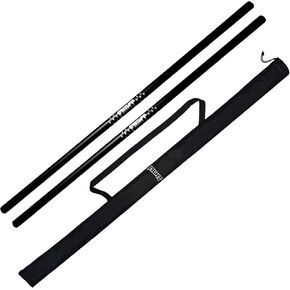 Foam Padded Practice Staff 4 Ft with Carry Bag, Bo Staff, Bo Staff for Martial Arts and Karate