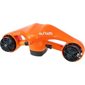 Underwater Scooter, Sea Scooter Dual Motors with Action Camera Mount for Kids/Adults, Water Scooter 40M Waterproof for Scuba Diving Snorkeling Pool Sea Adventures