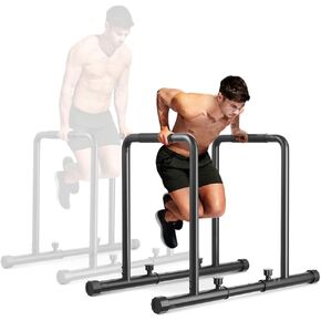 dripex 1100 رطل قابل للتعديل شريط تراجع الصلب الثقيلة محطة تراجع، المنزل تراجع الوقوف مع اثنين من موصلات السلامة، القضبان المتوازية معدات تراجع لتمارين رياضية، وتدريب القوة