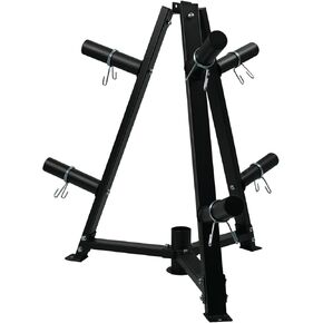 حامل لوحة الوزن، شجرة الوزن الأوليمبية للأطباق مقاس 5.08 سم، حامل لوحة الوزن لصالة الألعاب الرياضية المنزلية، تخزين لوحة الوزن شديدة التحمل in Kuwait