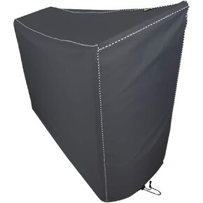 Exercise Bike Cover, Upright Indoor Cycling Protective Cover and Oxford waterproof fabric- Grey
