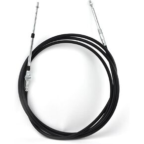 Steering Cable F0R-U1470-00-00 Compatible with Yamaha LS2000 LX 2000 AR210 Series, black
