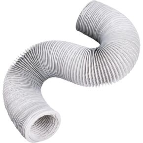 3 Inch Boat Blower Hose 10 Feet for Boat Vent Bilge Blower Exhaust Fan HVAC Ventilation, Flexible Marine Blower Hose for Boat Bilge Blower Fan Ducting Hose, White SHI 40030031