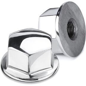 316 Stainless Steel 5/8"-18 Steering Wheel Center/Hub Nut for SeaStar hydraulic helms and Verado helms system Boat, Yacht