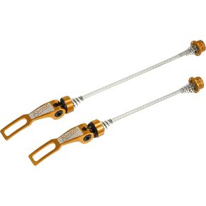 X AUTOHAUX 1 Pair Bike Bicycle Quick Release Axles Skewers Lever Front Rear Bike Axle Wheel Hub 145mm 185mm for MTB Moutain Road Bike