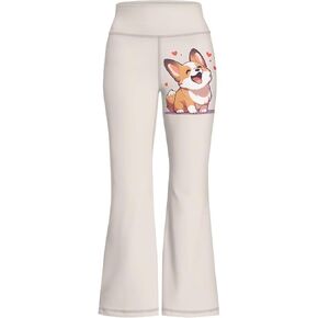 Girls Flare Leggings Butt Lift Wide Leg Pants Kids Clothes