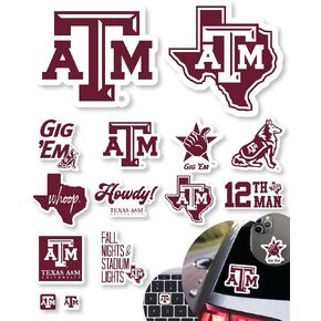Virginia Tech Merch Stickers Decals VT Gifts Hokies Car Water Bottle 14 Pcs in Kuwait