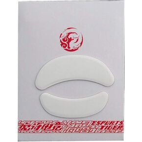 1 Set/Pack Enhanced Tiger Gaming Mouse Skates Feet for VAXEE ZYGEN NP-01 White Glides Edge Enhanced Version G Mouse Feet Accessories