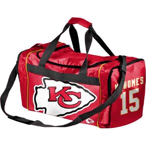 Kansas City Chiefs Official NFL Duffel Gym Bag - Patrick Mahomes #15