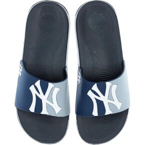 FOCO Men's MLB Big Logo Raised Slide