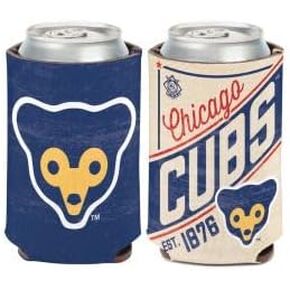 WinCraft Chicago Cubs Can Cooler Vintage Design
