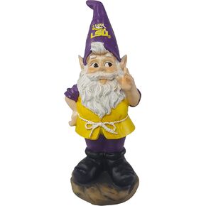 Hanna's Handiworks Texas Christian University Gnome Statue - Indoor/Outdoor Resin Figurine Decor for Desk, Garden, Porch - Ideal Gift for Graduation/Birthday/Alumni - Rep Your Team with Fan Merch