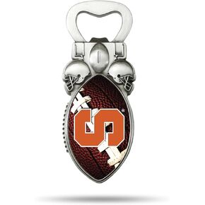 Rico Industries NCAA Magnetic Bottle Opener, Stainless Steel, Strong Magnet to Display on Fridge