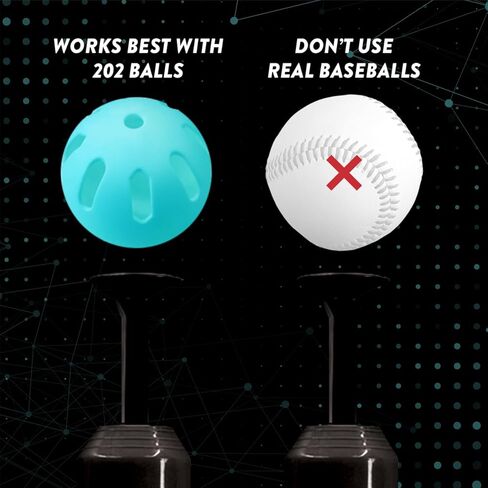 تي شيرت تدريب البيسبول 202، تي شيرت الضرب للتأرجح المثالي، آلة الضرب لممارسة الضرب بدون إبريق (202 كرة بوبر غير متضمنة) in Kuwait