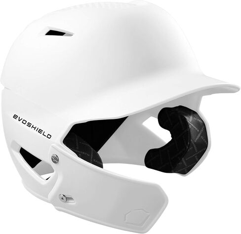 EvoShield XVT™ Matte Batting Helmet Face Shield - White, Right Handed Hitter in Saudi Arabia