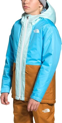 سترة معزولة Freedom FACE من THE NORTH FACE - لون أزرق أثيري للفتيات مقاس متوسط in Saudi Arabia