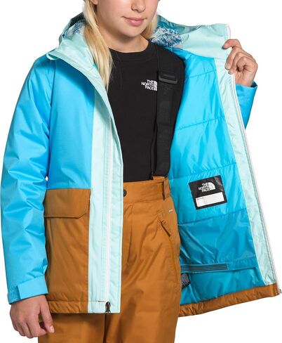 سترة معزولة Freedom FACE من THE NORTH FACE - لون أزرق أثيري للفتيات مقاس متوسط in Saudi Arabia