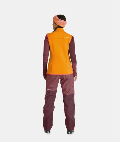 سترة Ortovox النسائية الصوفية، صوف ميرينو عالي الأداء بسحاب كامل للتزلج ورحلات تسلق الجبال والتزلج الحر in Kuwait