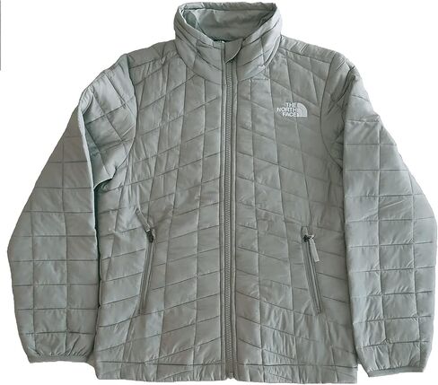 سترة THE NORTH FACE للشباب ذات الكرة الحرارية، مقاس صغير، رمادي فاتح in Saudi Arabia
