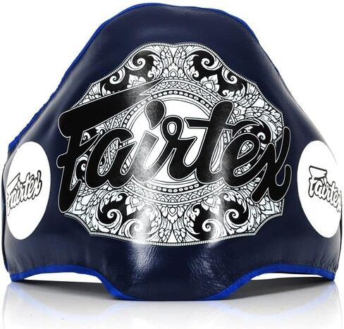 Fairtex BPV2 وسادة بطن خفيفة الوزن Muay Thai | معدات جلدية فاخرة | أقصى قدر من الأمان | تصميم خفيف الوزن، وأشرطة قابلة للتعديل، وبلاستيك مقوى من الداخل | صديق للمدرب مع 4 طبقات من الإسفنج in Saudi Arabia