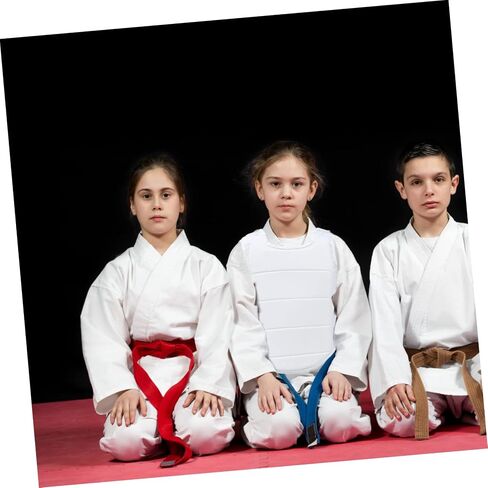 1Pc chest protector sweat vest muay thai chest guard taekwondo chest guard kids protector vest boxing in Saudi Arabia