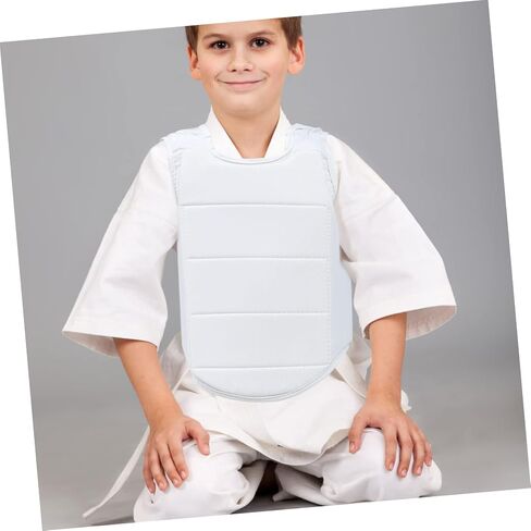 1Pc chest protector sweat vest muay thai chest guard taekwondo chest guard kids protector vest boxing in Saudi Arabia