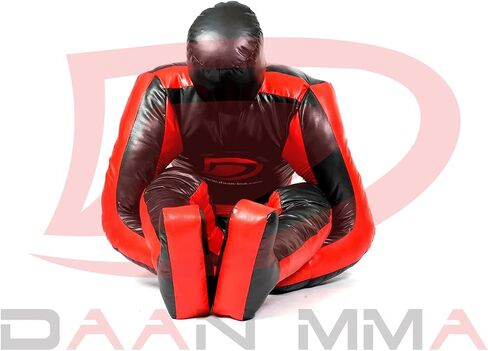 Grappling Dummy Ideal for Brazilian Jiu-Jitsu, Wrestling, MMA, and Martial Arts Brazilian JIU Jitsu Submission Self Defense Training Vinyl Dummy 180cm UNFILLED in Saudi Arabia